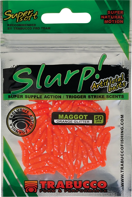 Силіконовий "опариш", личинка мухи TRABUCCO Slurp Maggots фото 3
