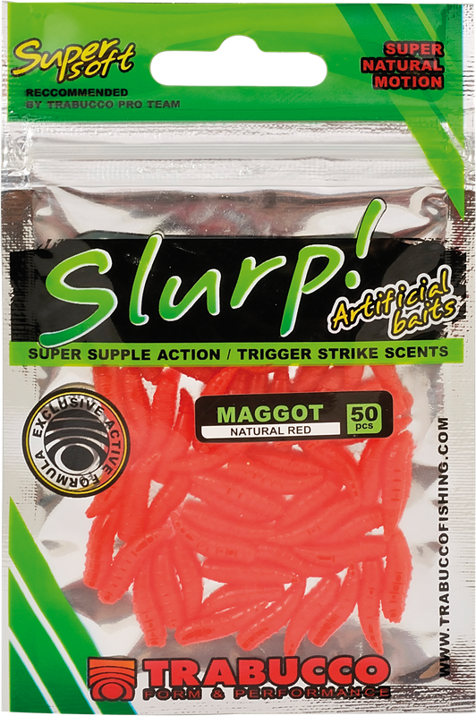Силіконовий "опариш", личинка мухи TRABUCCO Slurp Maggots фото 4