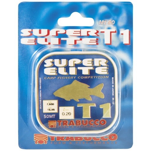 [058-60-100] Жилка Trabucco SUPER ELITE T1 Carp Fishery
