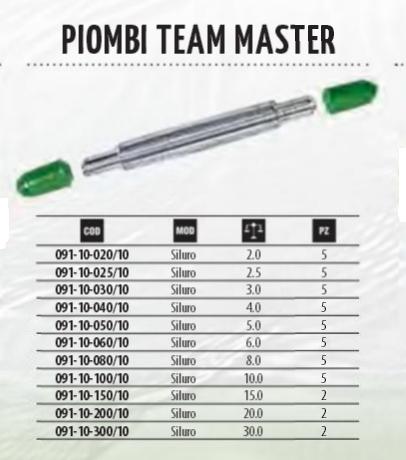[091-10-150] Набір дробу Trabucco Team Master siluro