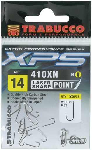 [021-62-160] Гачки Trabucco XPS 410 XN (25 шт.)